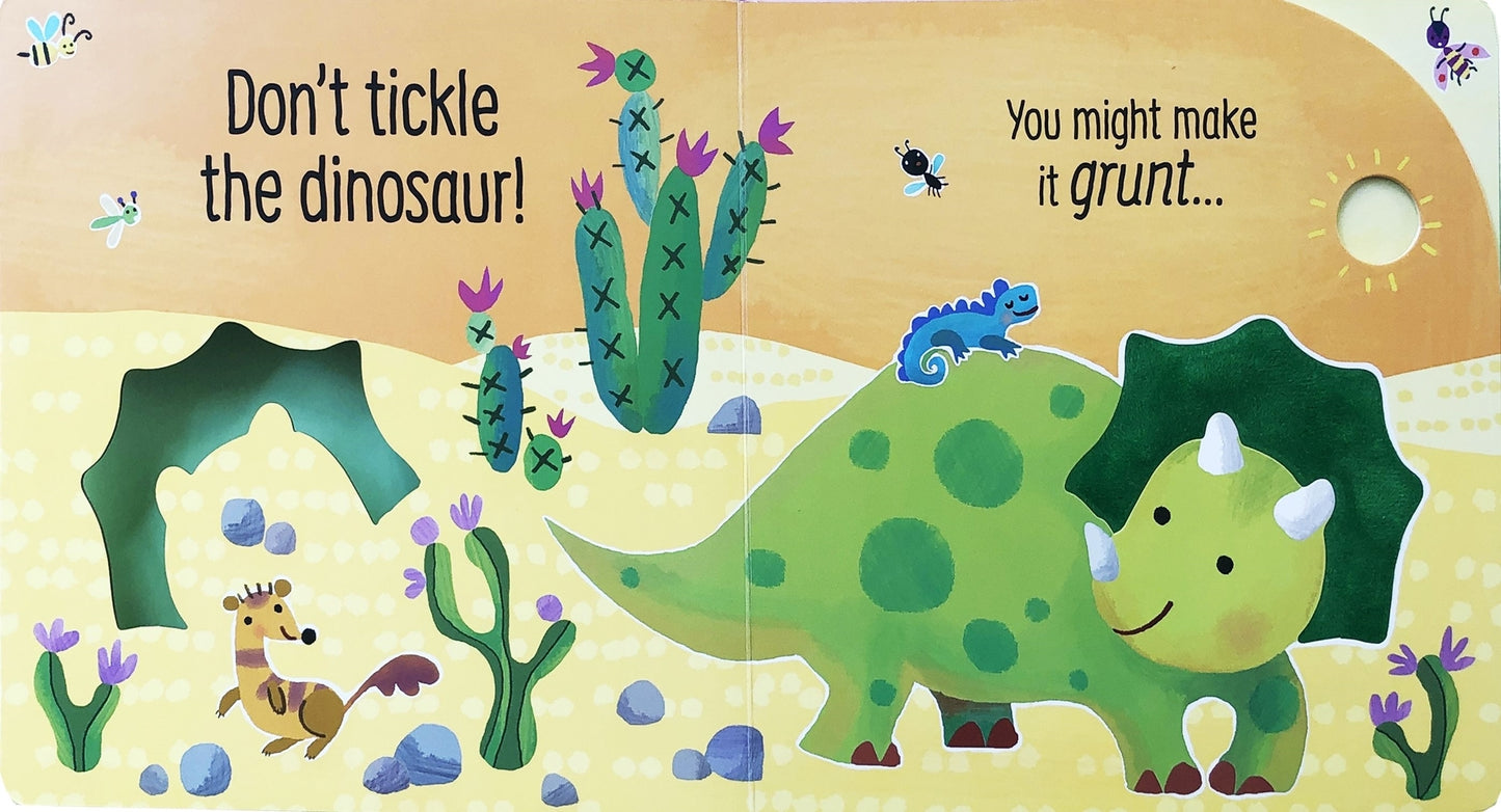 Don't tickle the Dinosaur
