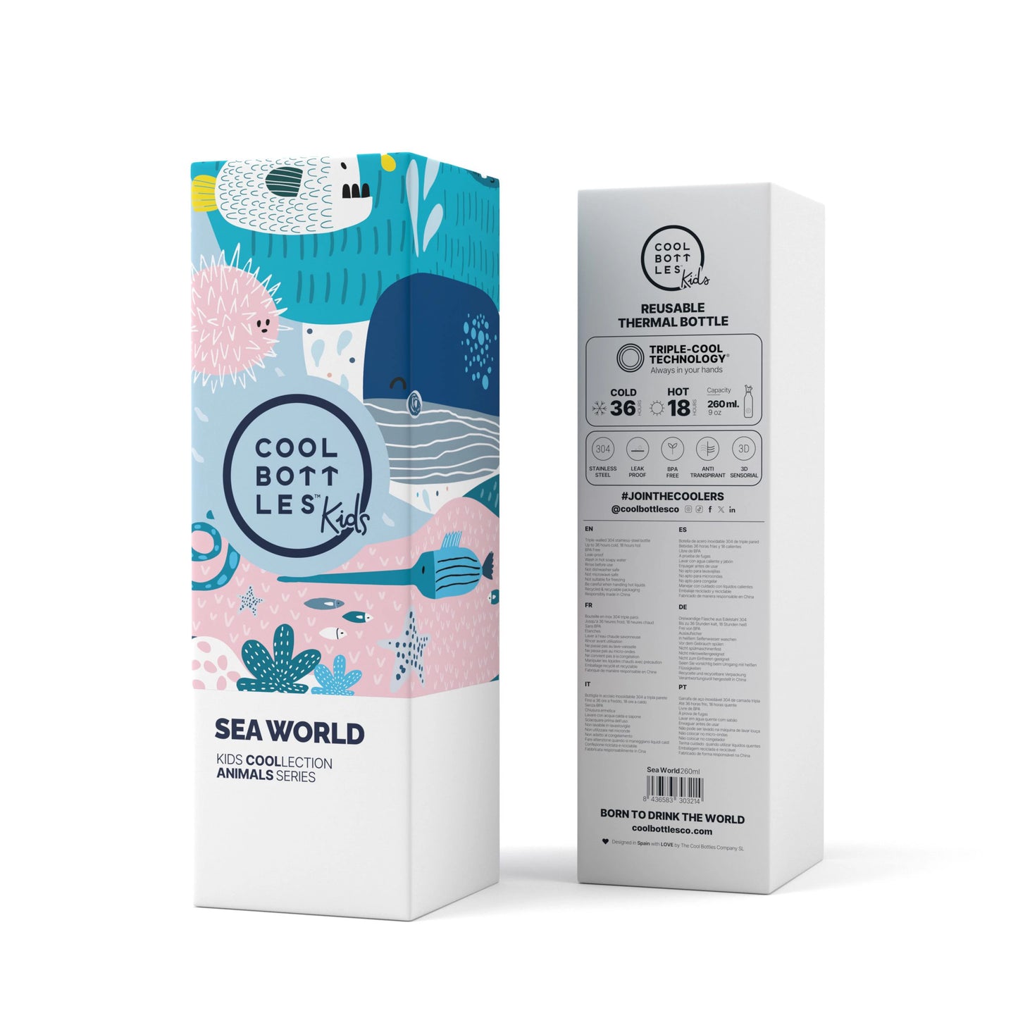 The Cool Bottle - Морски свет 260ml