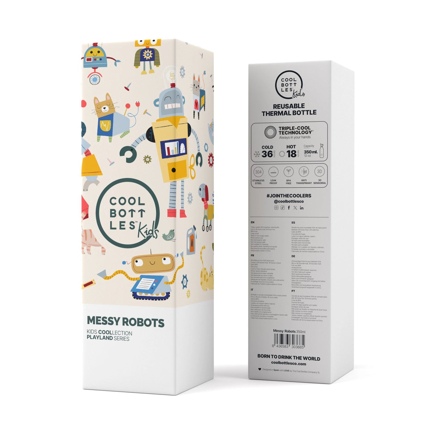 The Cool Bottle - Неуредни роботи 350ml