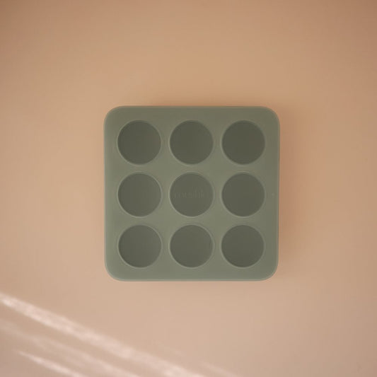 Силиконски сад за замрзнување на храна - Зелена