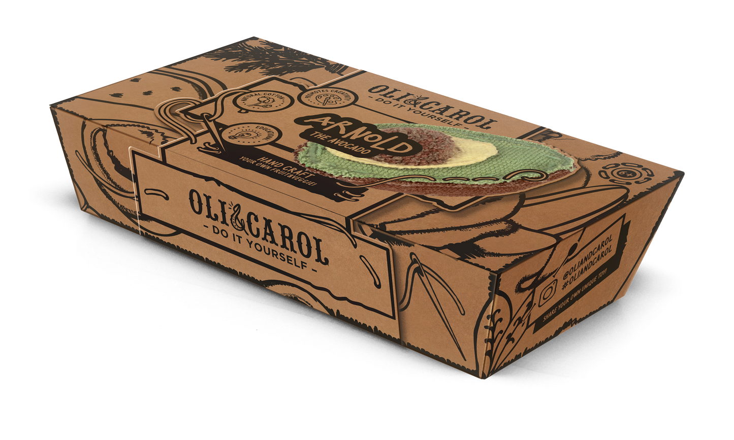 Oil&Carol Направи сам играчка - Авокадо