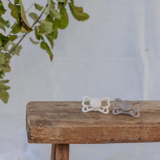 FRIGG Lucky 2 цуцли симетричен силикон - Портобело / Крем