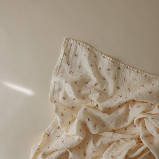 Муслин прекривка од органски памук - Машни