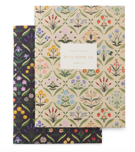 Rifle Paper Co - Џебни тетратки (сет од 2) - Флорални