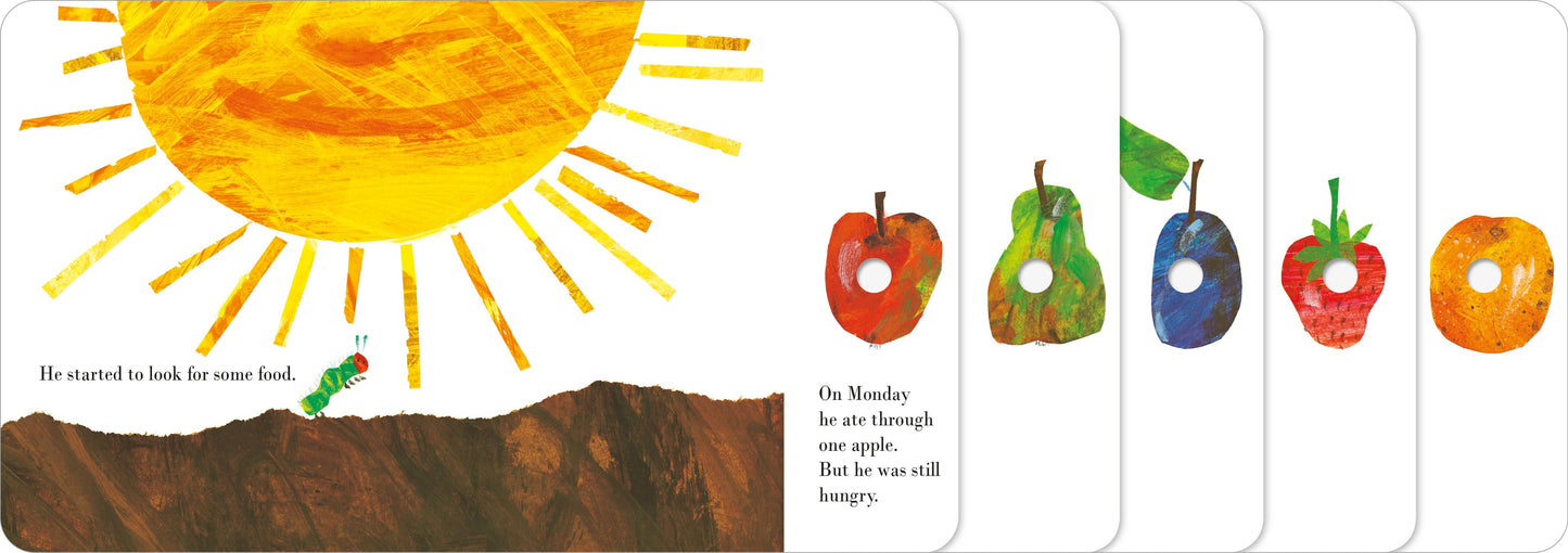 Very Hungry Caterpillar (Board) - книга на англиски јазик