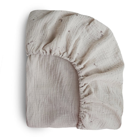 Муслин чаршаф за креветче - Sвезди