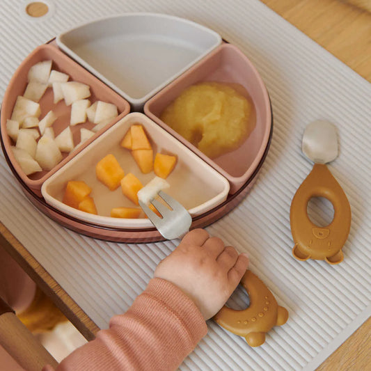 Чинија со поделби - Шан/румена