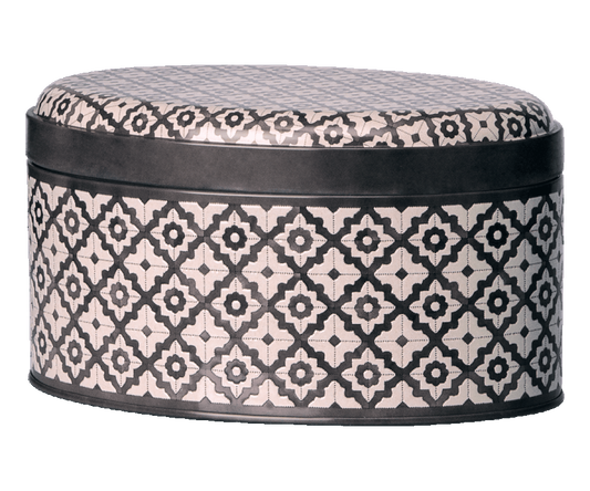 Мала кутија за складирање на колачиња мала - Црна