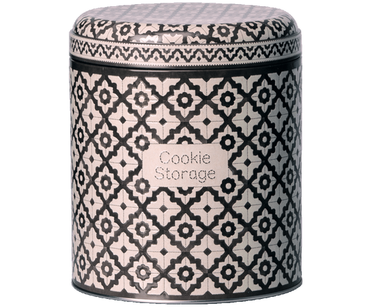 Голема кутија за складирање на колачиња - Црна