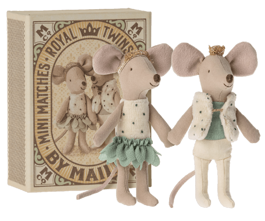 Кралски близнаци глувци - Малечка сестра и брат во кутија