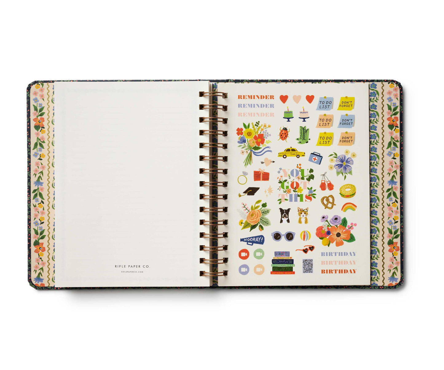 Rifle Paper Co - 17 - Месечен Планер за 25/26год - Спирала