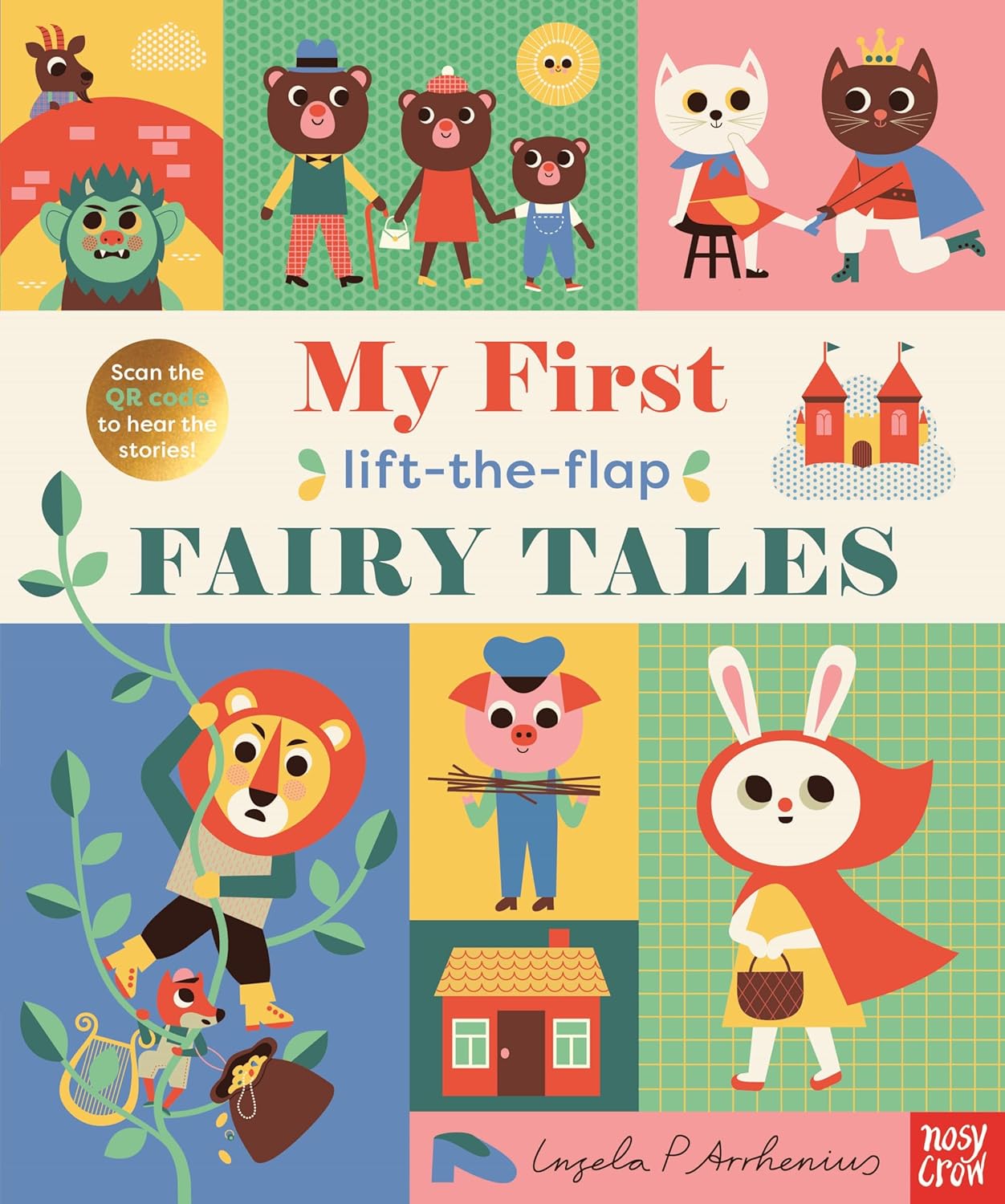 My First Lift-The-Flap Fairy Tales - книга на англиски јазик