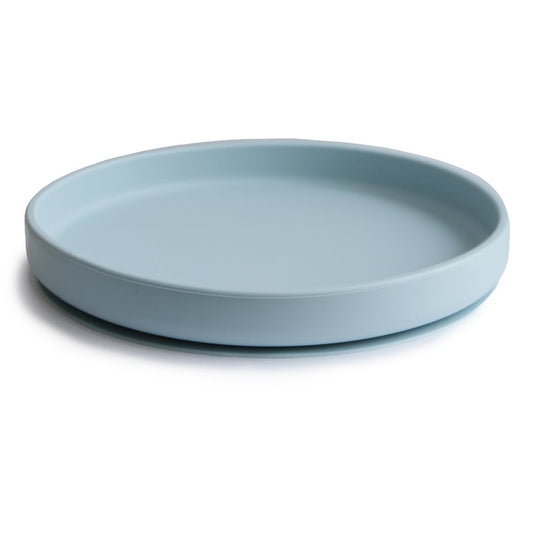 Класична силиконска чинија - Пудра сина