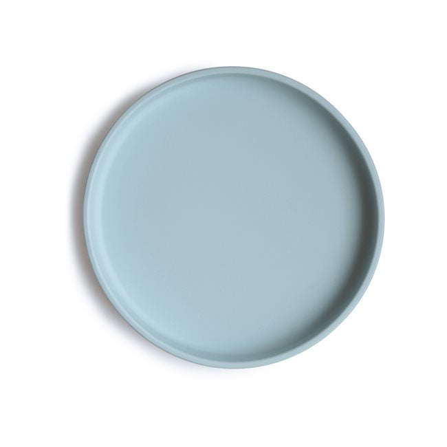 Класична силиконска чинија - Пудра сина