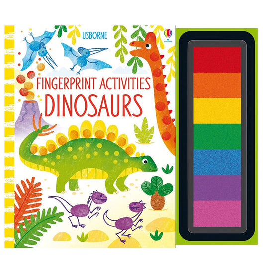 Книга со активности со отисок - Диносаурус