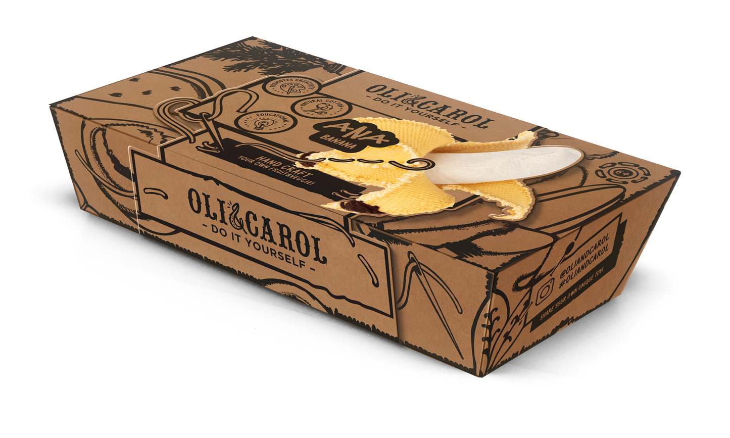 Oil&Carol Направи сам играчка - Ана Банана