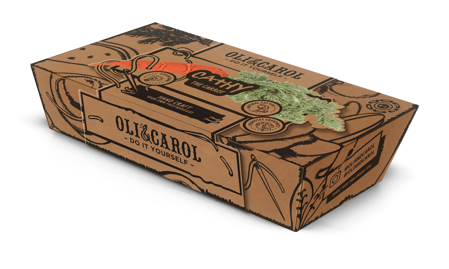Oil&Carol Направи сам играчка - Морковче