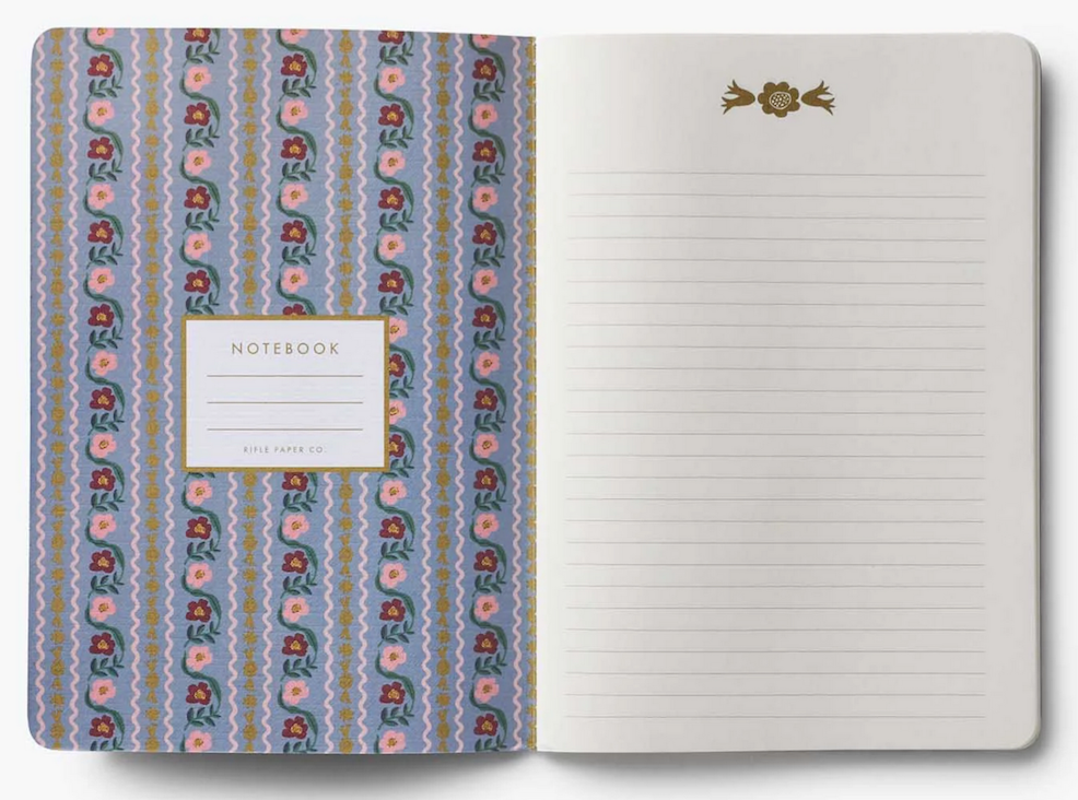 Rifle Paper Co - Тетратки со конец (сет од 3)