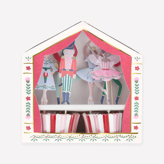 Meri Meri -Декорација за мафини - Оревокршачка (пакување од 24)