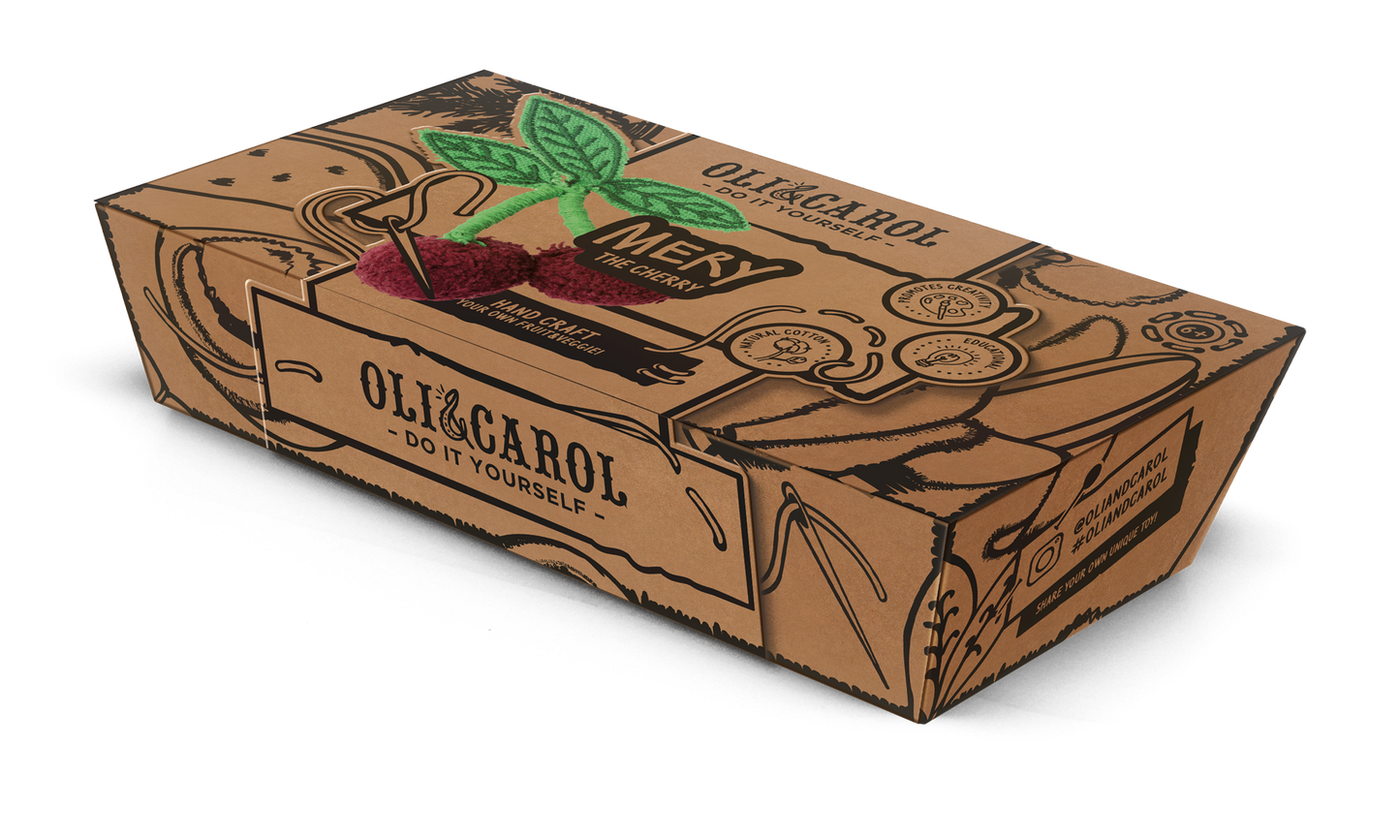 Oil&Carol Направи сам играчка - Црешка