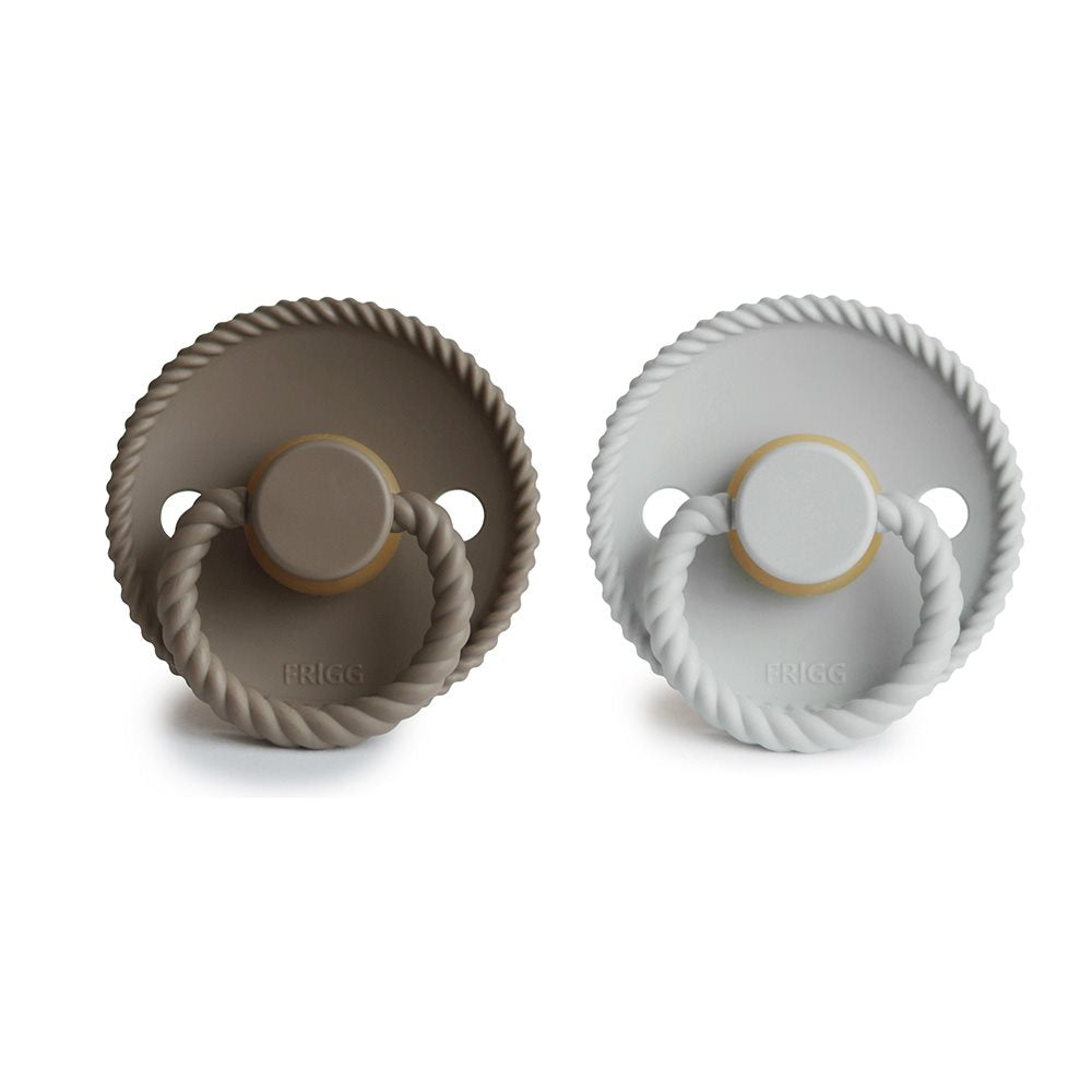 FRIGG Rope 2 цуцли латекс - Портобело/Сребро