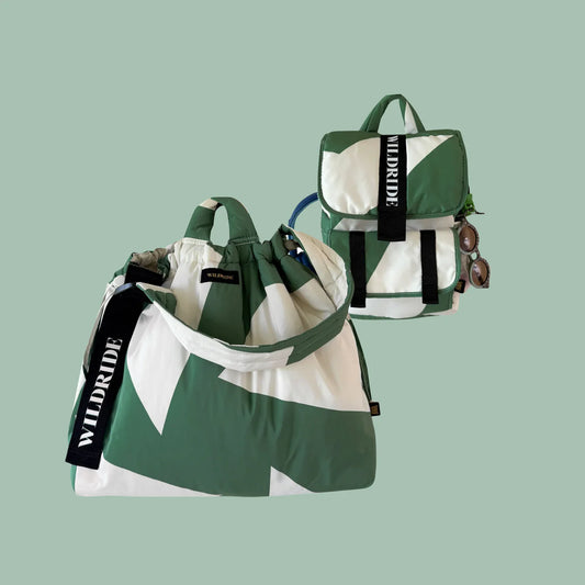Wildride Чанта за пелени - Зелена графика