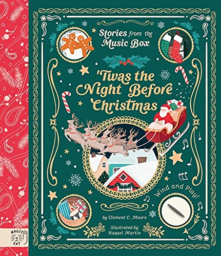 Twas the Night Before Christmas : Wind and Play! - музичка книга на англиски јазик