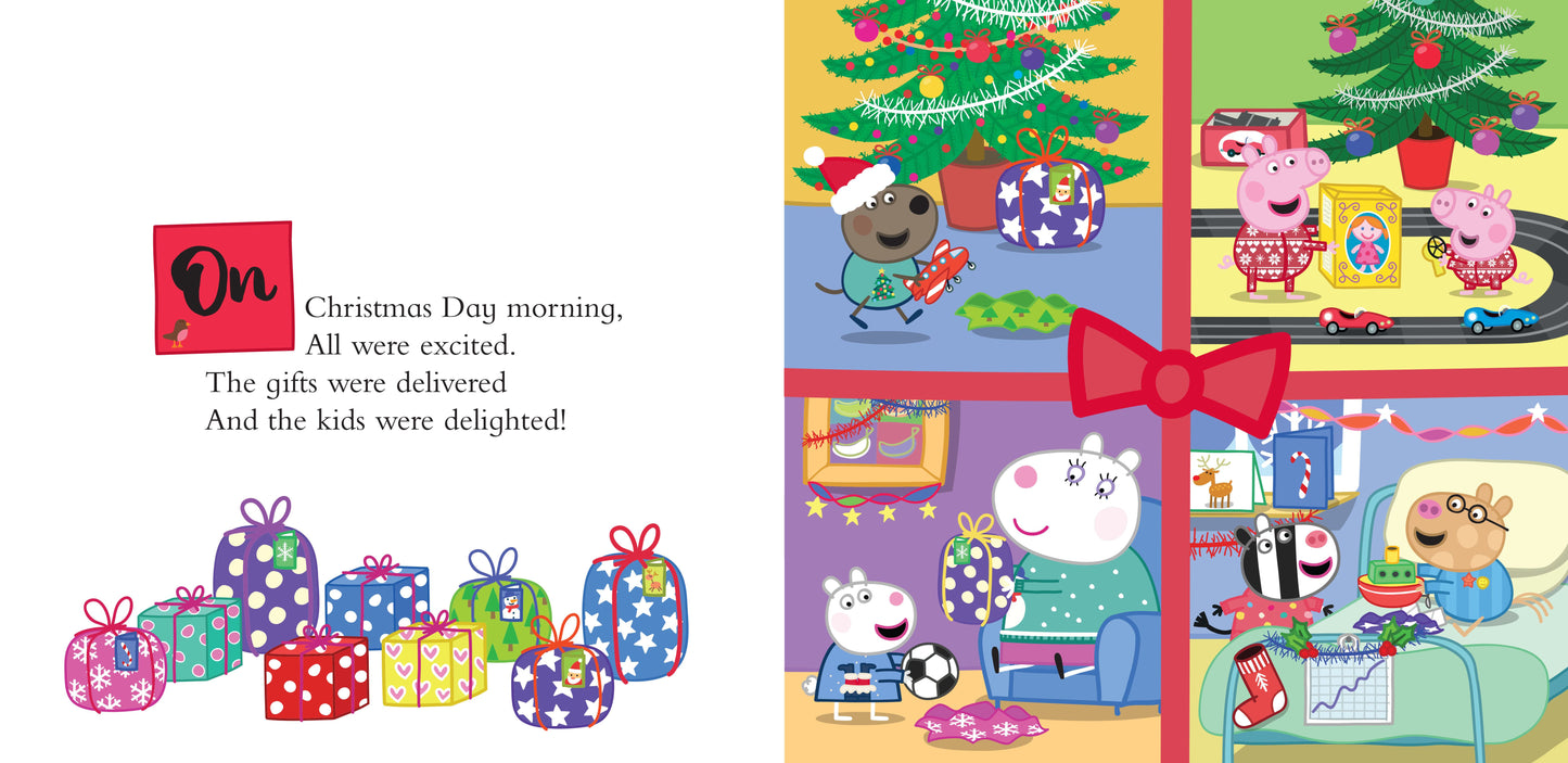 Peppa Pig: Peppa's Night Before Christmas - книга на англиски јазик