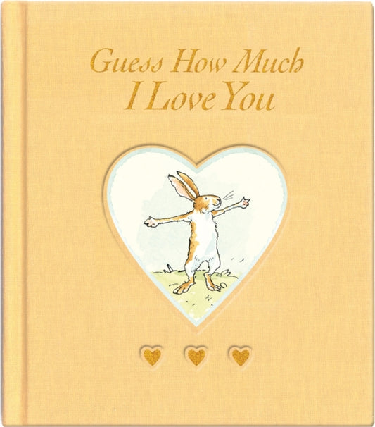 Guess How Much I Love You With Golden Heart - книга на англиски