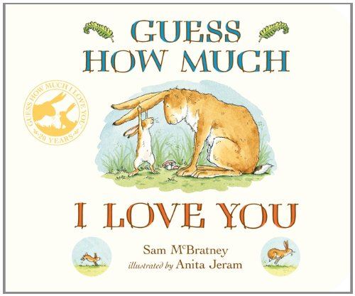 Guess How Much I Love you (board) - книга на англиски јазик
