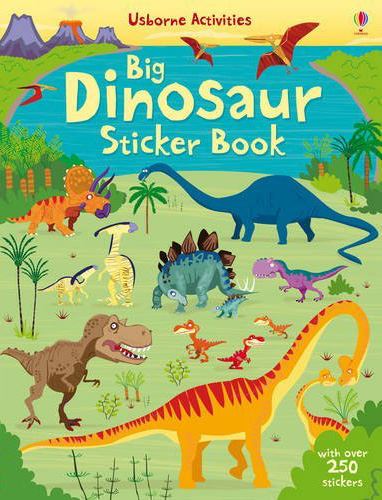 Big Dinosaur - книга со стикери