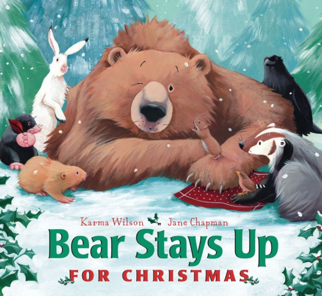 Bear Stays Up for Christmas - книга на англиски јазик